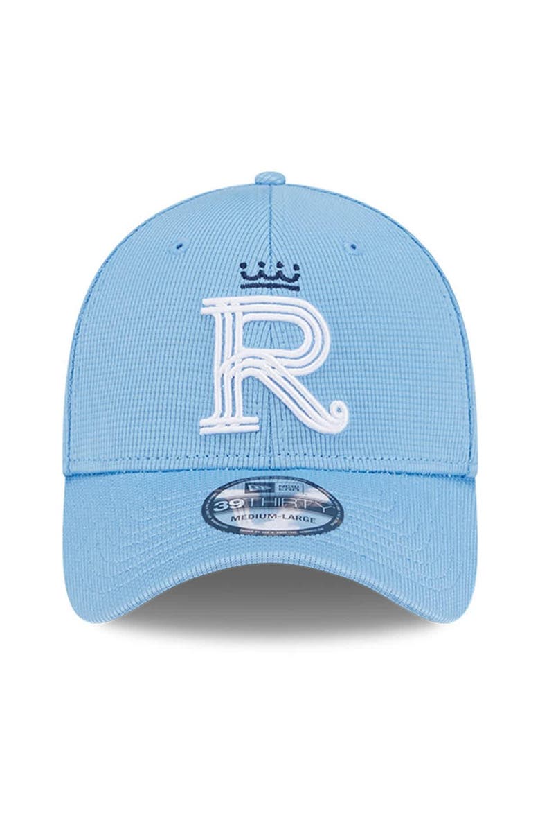 New Era Men's New Era Light Blue Kansas City Royals City Connect Batting Practice 39THIRTY Flex Hat, Alternate, color, 