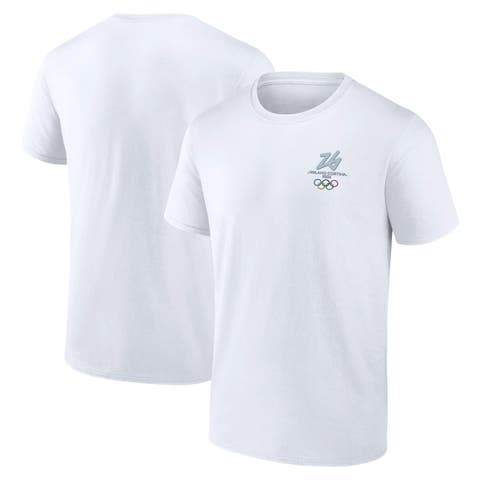 Men's Fanatics White Milano Cortina 2026 Winter Olympics Essentials T-Shirt