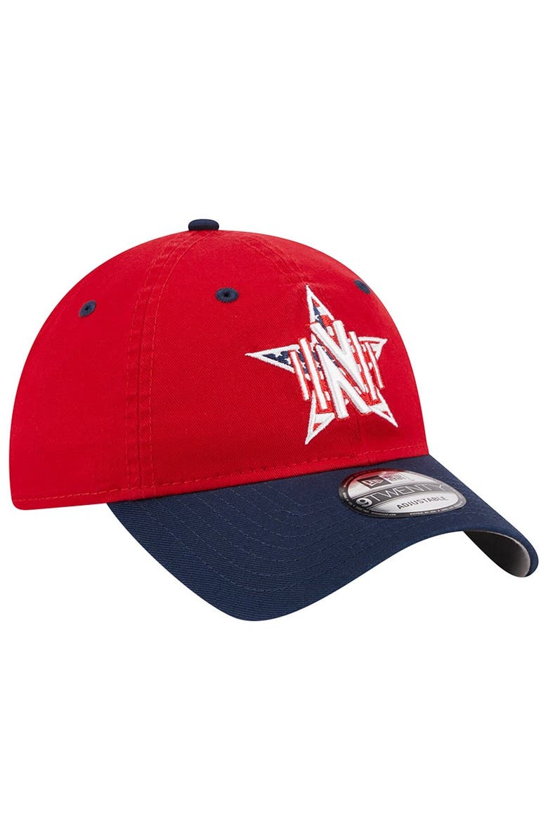 New Era Men's New Era Red Nashville SC Americana 9TWENTY Adjustable Hat, Alternate, color, Red