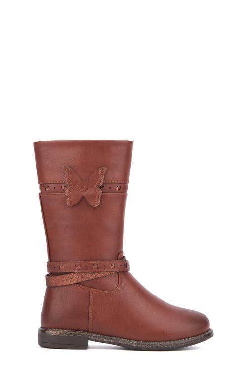 Olivia Miller Kids' Cloudz Mid Calf Boot In Brown