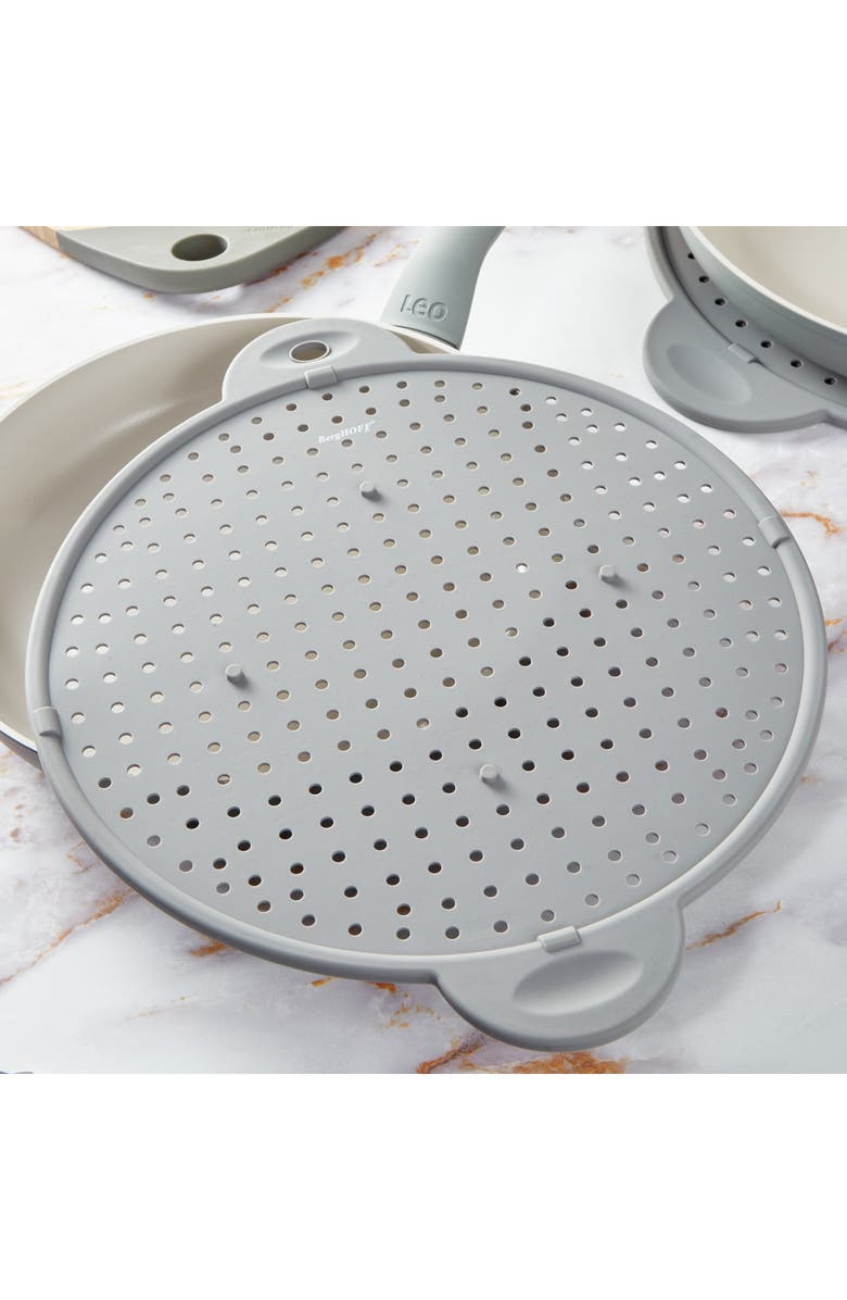 BergHOFF Essentials 2-Pack Silicone Splatter Screen, Alternate, color,