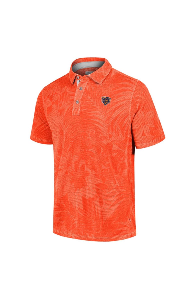 Tommy Bahama Men's Tommy Bahama Navy Chicago Bears Sport Santiago Paradise Polo, Alternate, color, Orange