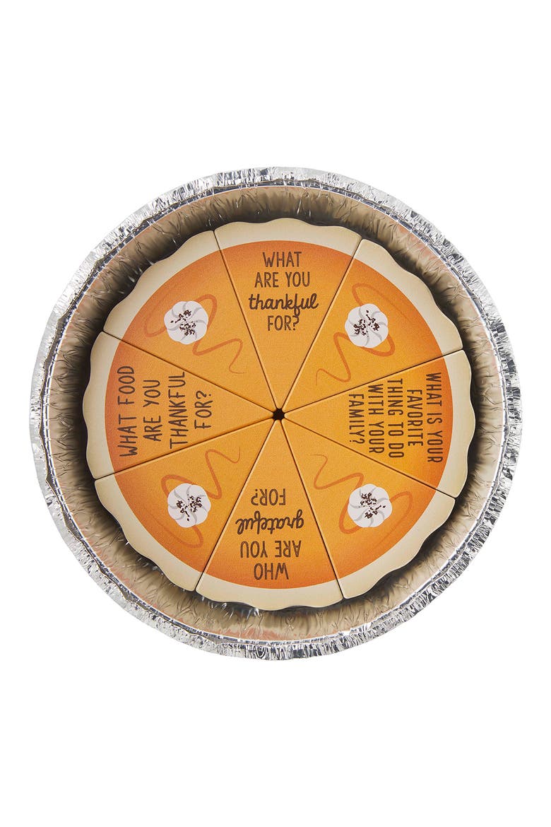 Pumpkin Pie Thanksgiving Game, Alternate, color, ORANGE