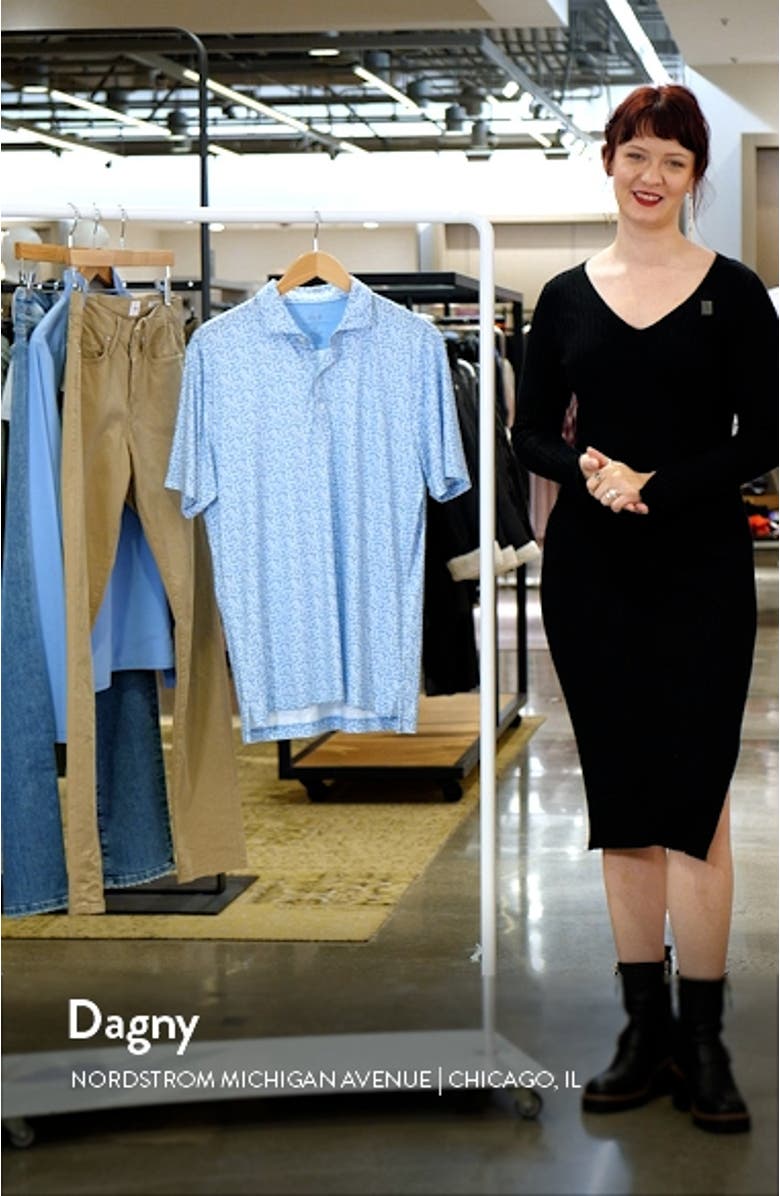 Alston Floral PREP-FORMANCE Polo, sales video thumbnail