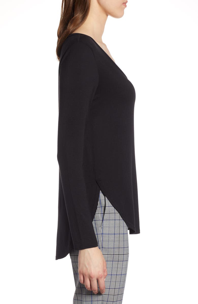 Halogen<sup>®</sup> V-Neck Tunic, Alternate, color, 