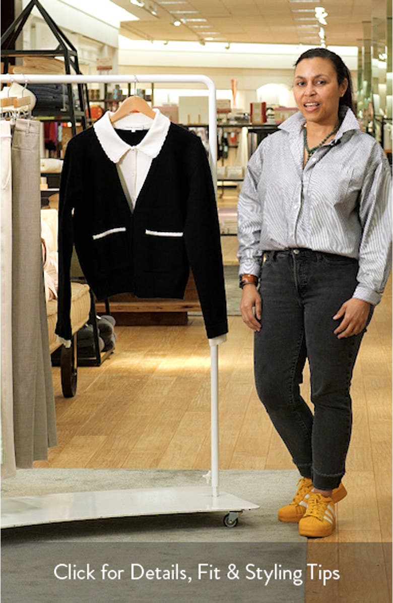 Scallop Detail Cardigan, sales video thumbnail