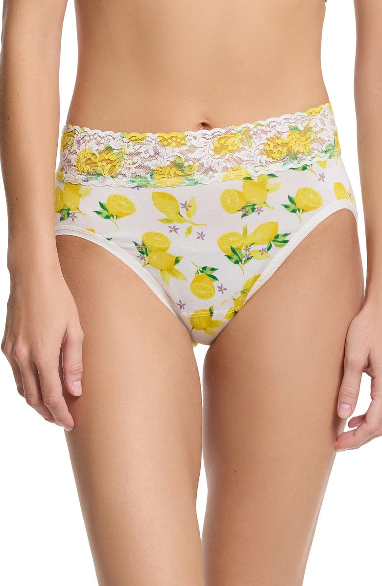 Hanky Panky Print Supima<sup>®</sup> Cotton French Briefs, Main, color,