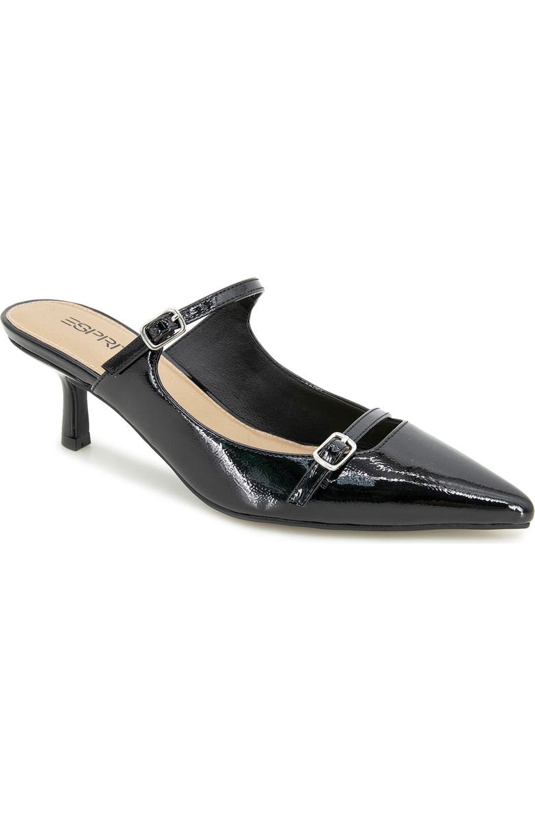 Esprit Frida Double Buckle Mule Pump, Main, color,