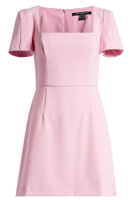 FRENCH CONNECTION FRENCH CONNECTION WHISPER SHORT SLEEVE SHEATH DRESS