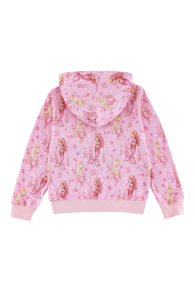Kids' Soft Fleece Zip Hoodie, Alternate, color, PINK
