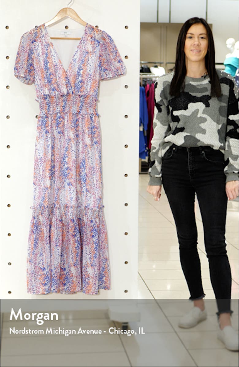 Ruby Floral Short Sleeve Dress, sales video thumbnail