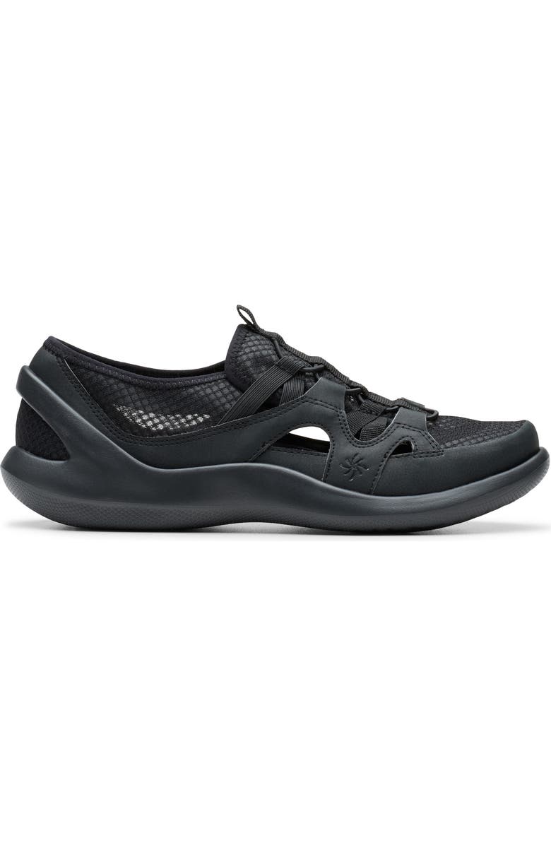 Clarks<sup>®</sup> Solevana Slip-On Sneaker, Alternate, color, Black