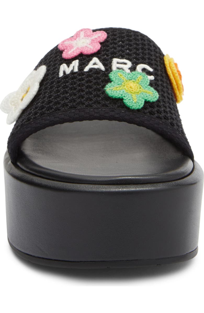 Marc Jacobs The Platform Slide Sandal, Alternate, color, Black Multi