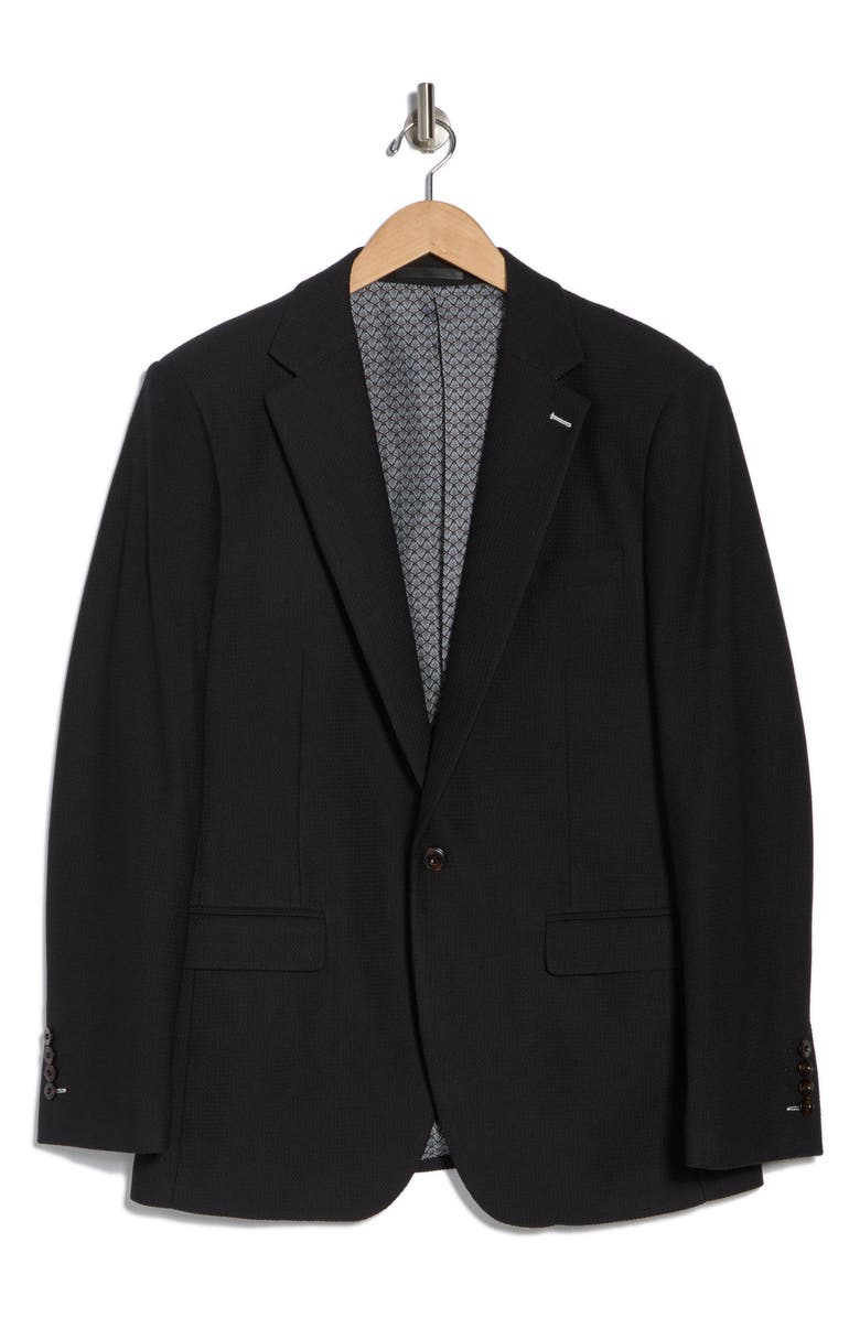 T.R. PREMIUM Slim Fit Fashion Blazer, Alternate, color, Black