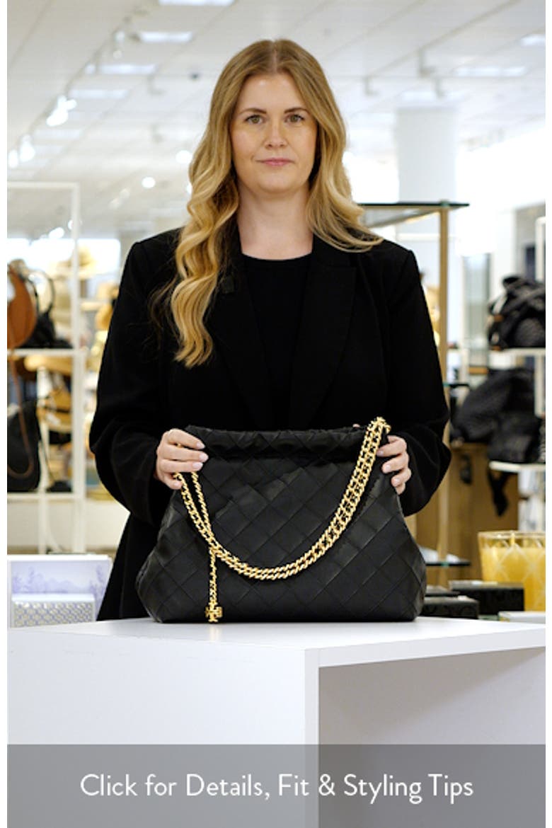 Fleming Quilted Leather Hobo Bag video