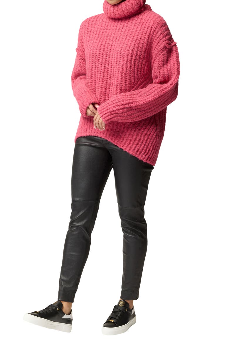 A Heaven Turtleneck Sweater, Alternate, color, KNOCKOUT