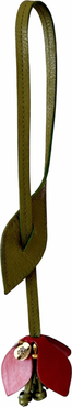 ROSZUAR Bond Leather Flower Bag Charm