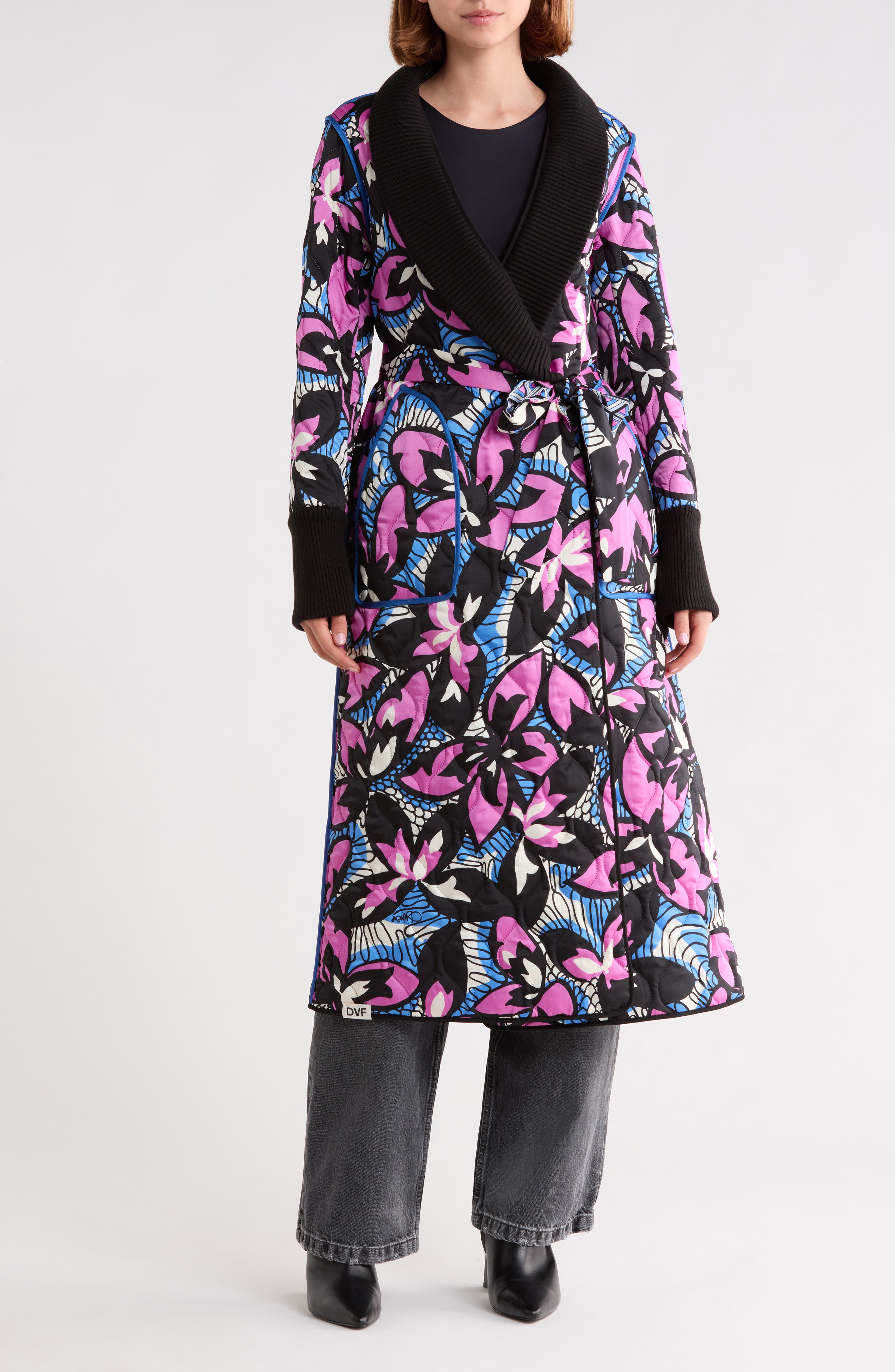 Loana Reversible Quilted Coat