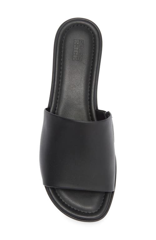 Nordstrom Rack Lizzie Platform Wedge Sandal In Black