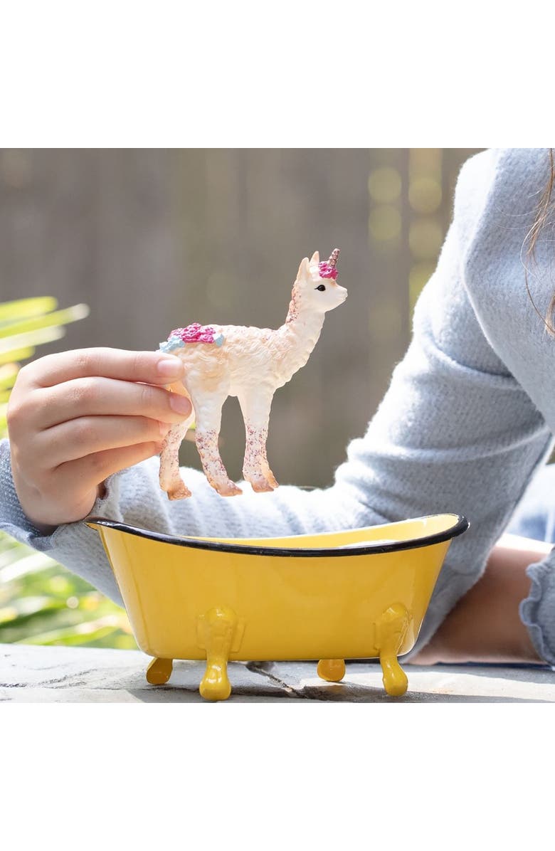 Schleich Bayala Llamacorn MagicalToy Figure, Alternate, color, Multicolored