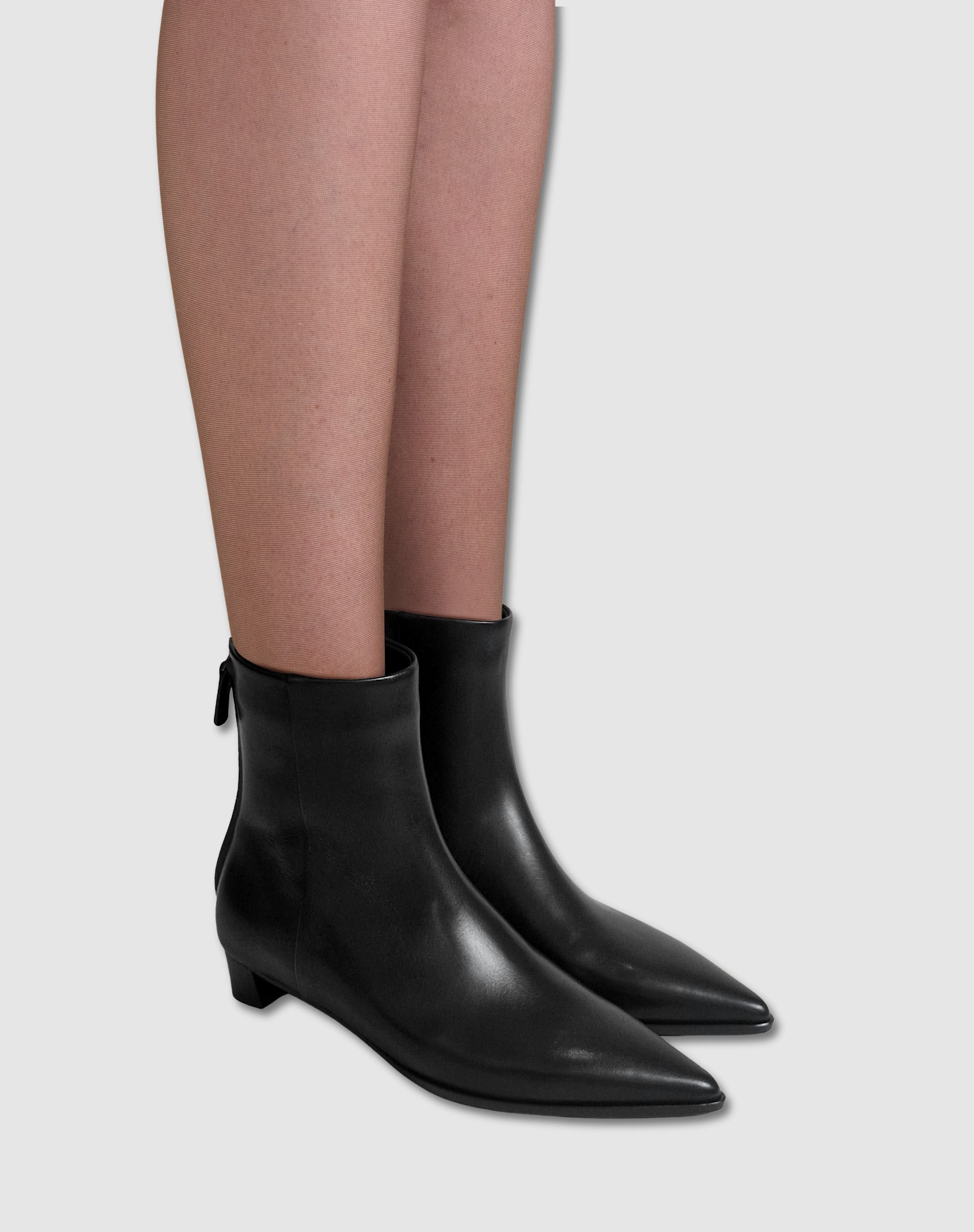 MI/MAI Kith Low Heel Ankle Boots, Alternate, color, Black