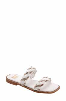 NINETY UNION Sunny Embellished Slide Sandal
