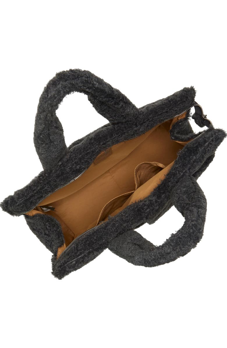 Vince Camuto Orla Faux Shearling Tote, Alternate, color,