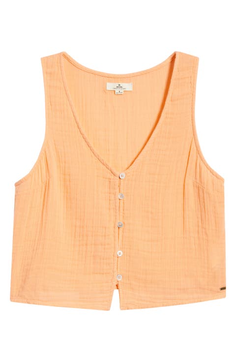 Premium Surf Cotton Crop Tank