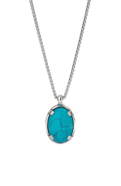 Turquoise Pendant Necklace