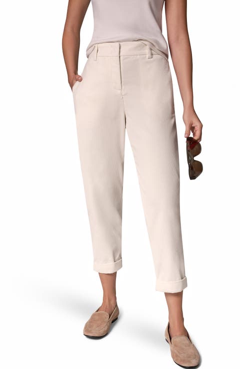 Baby Corduroy Cuffed Crop Pants