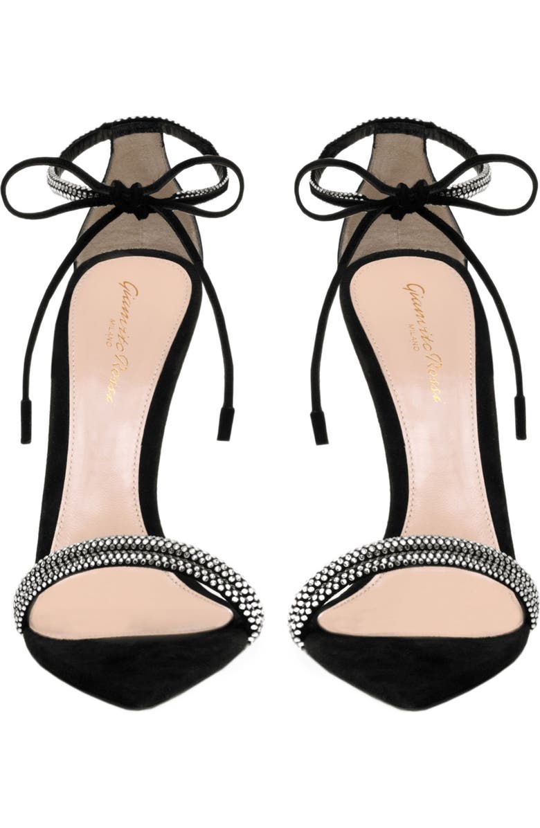 Gianvito Rossi Montecarlo Sandals, Alternate, color, Black