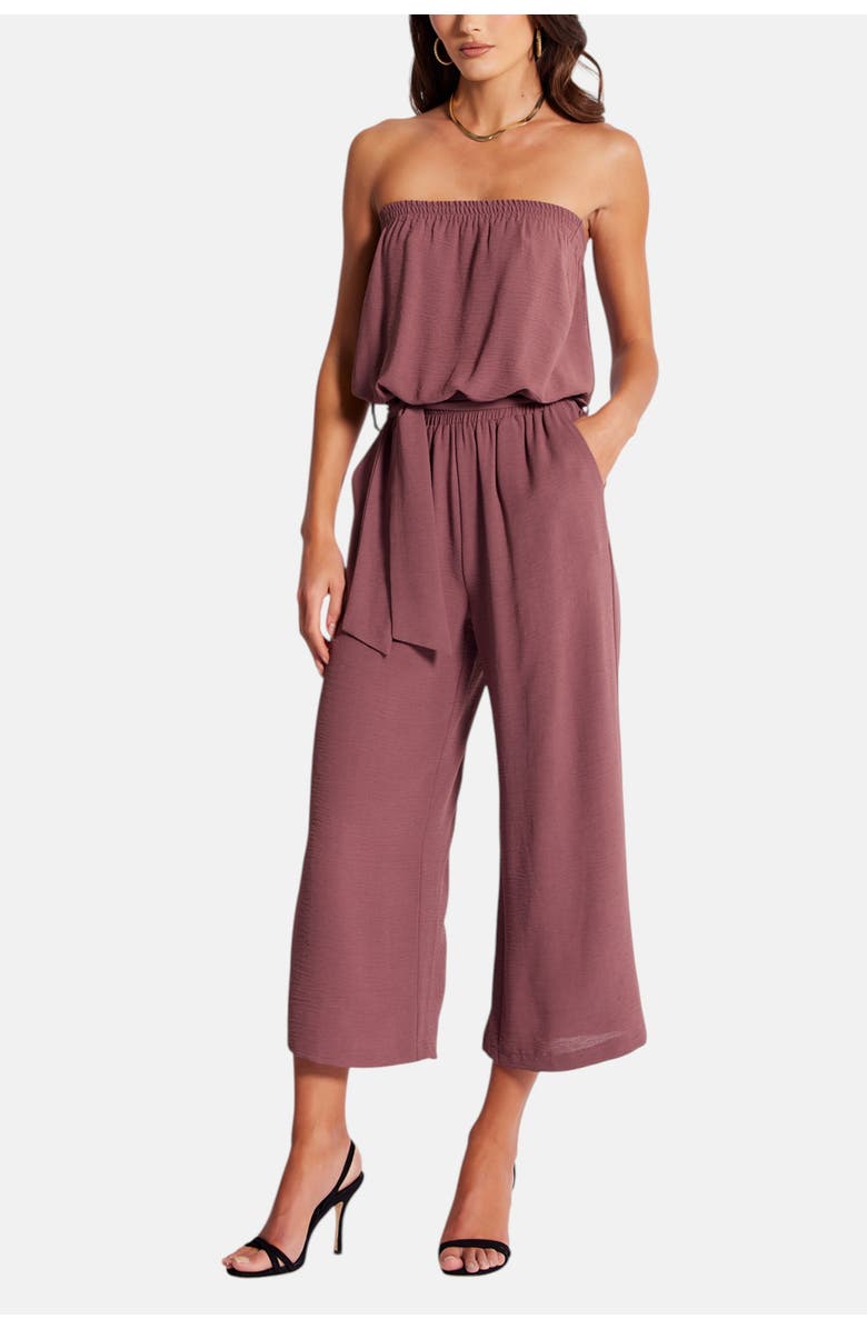 Bishop + Young Free Spirit Jumpsuit, Main, color, Cassis