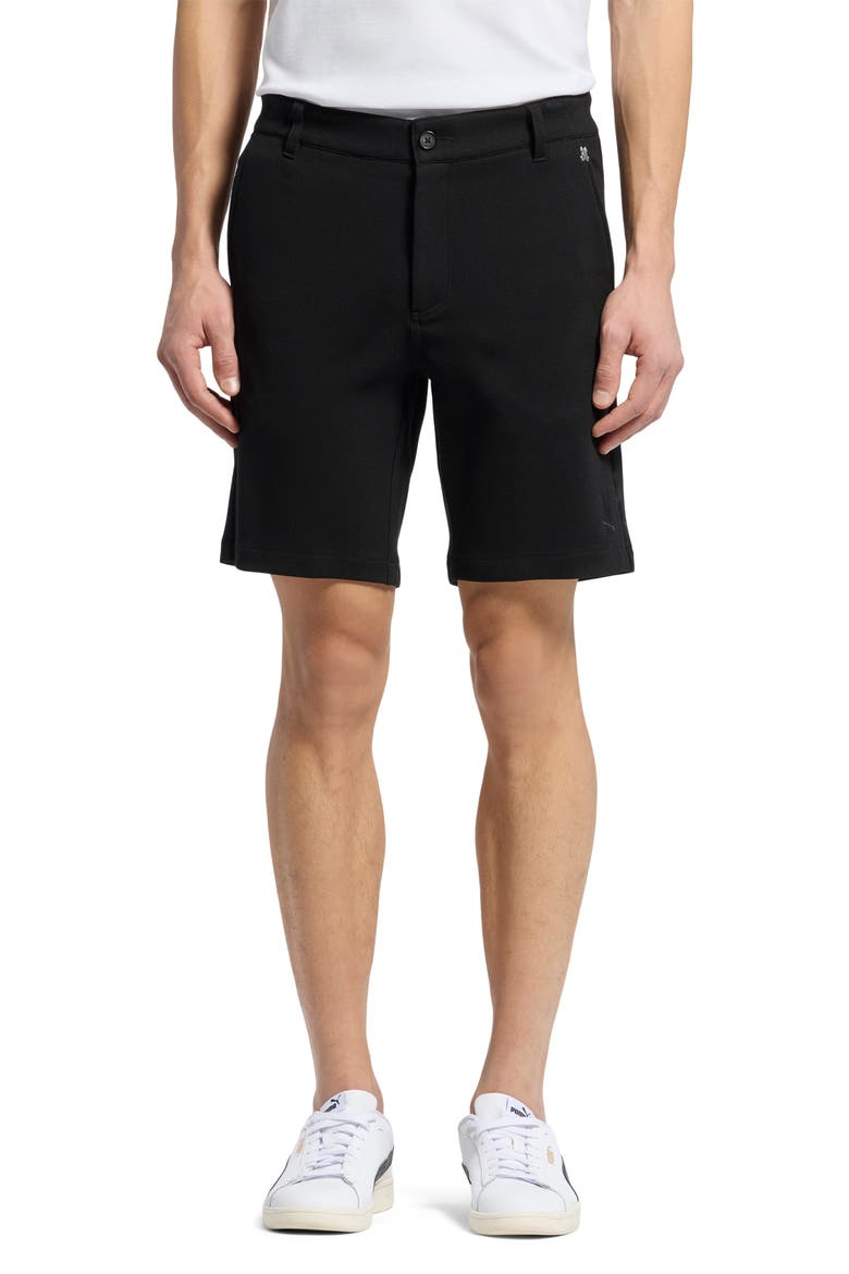 Shiro Knit Honeycomb Shorts, Main, color, BLACK