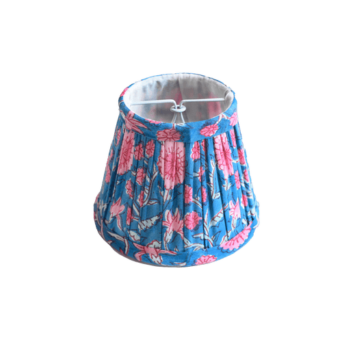 Sophie Williamson Design Chandelier Lampshade Ella In Blue