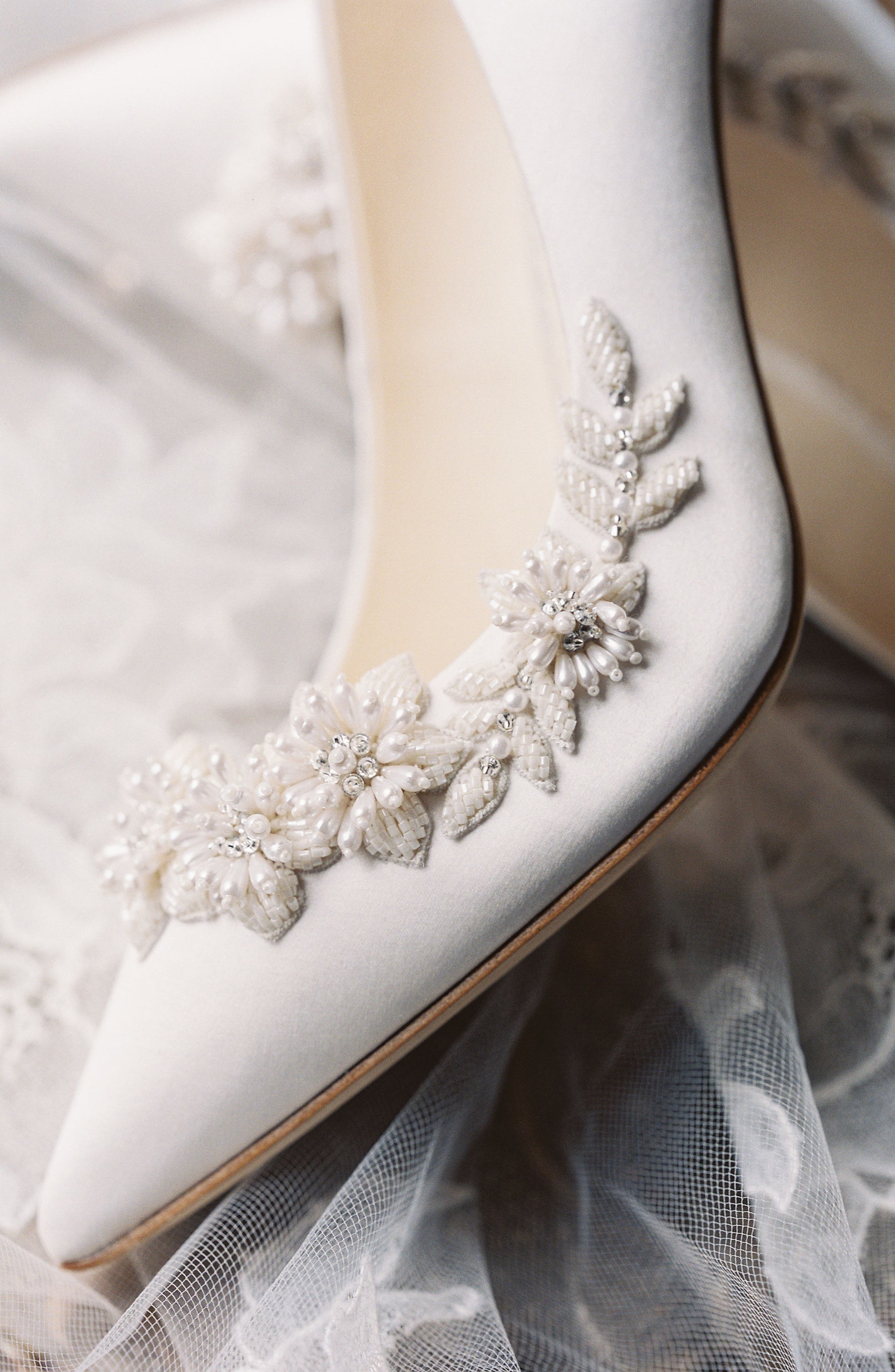 Jasmine Embellished Silk Pump, Alternate, color, IVORY FABRIC