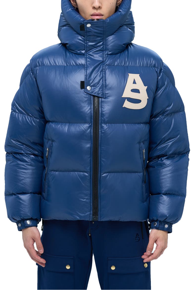 Kudu Gen Double Hood Puffer Jacket 2.0, Alternate, color, Blue