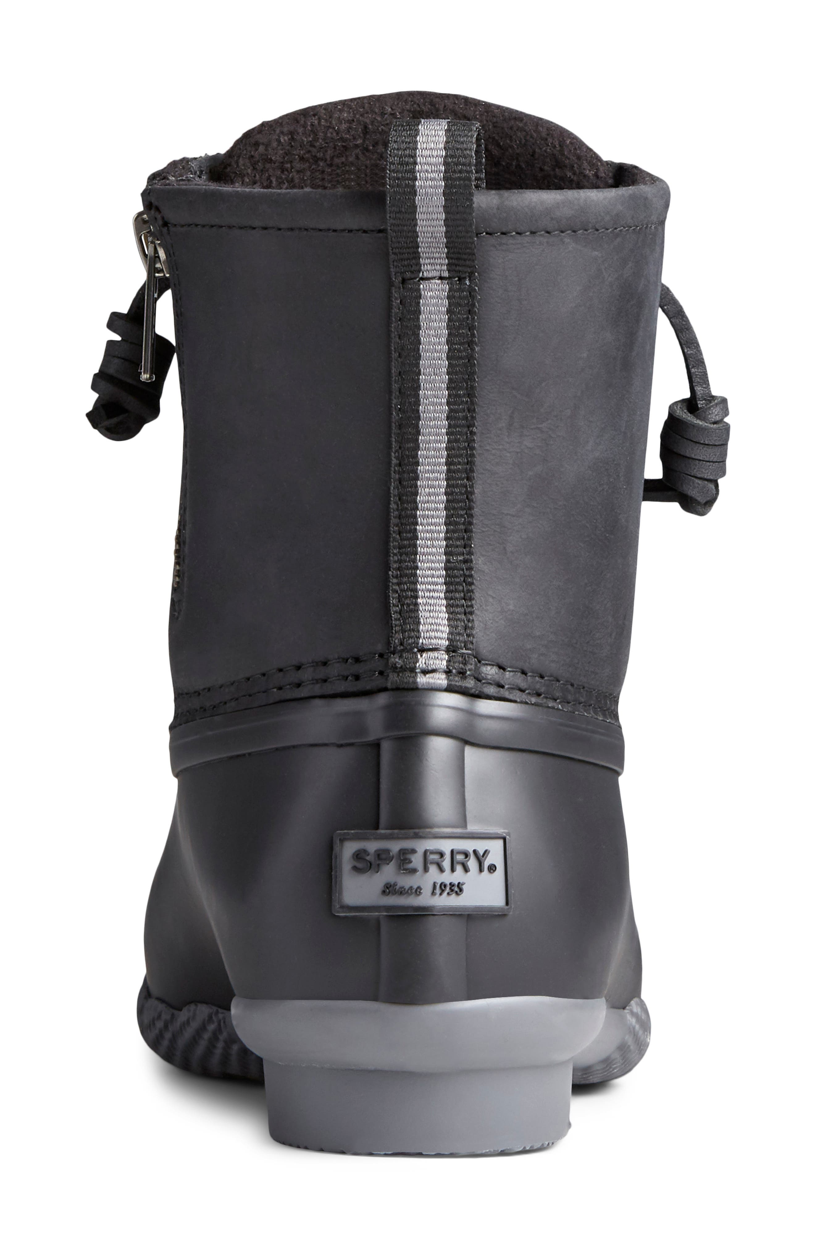 ZZDNU SPERRY TOP-SIDER<sup>®</sup> Sperry Saltwater Waterproof Rain Boot, Alternate, color, 