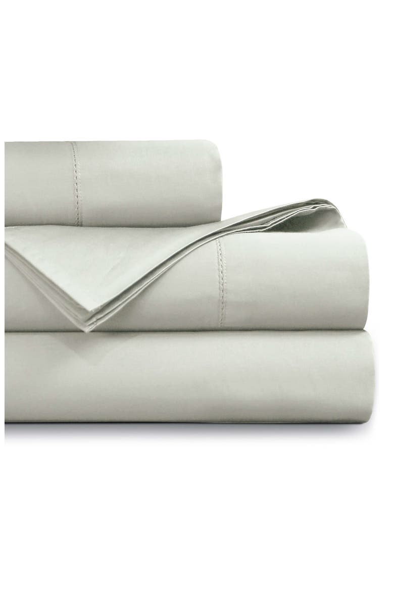 1000 Thread Count Cotton Sateen Sheet Set, Main, color, SAND