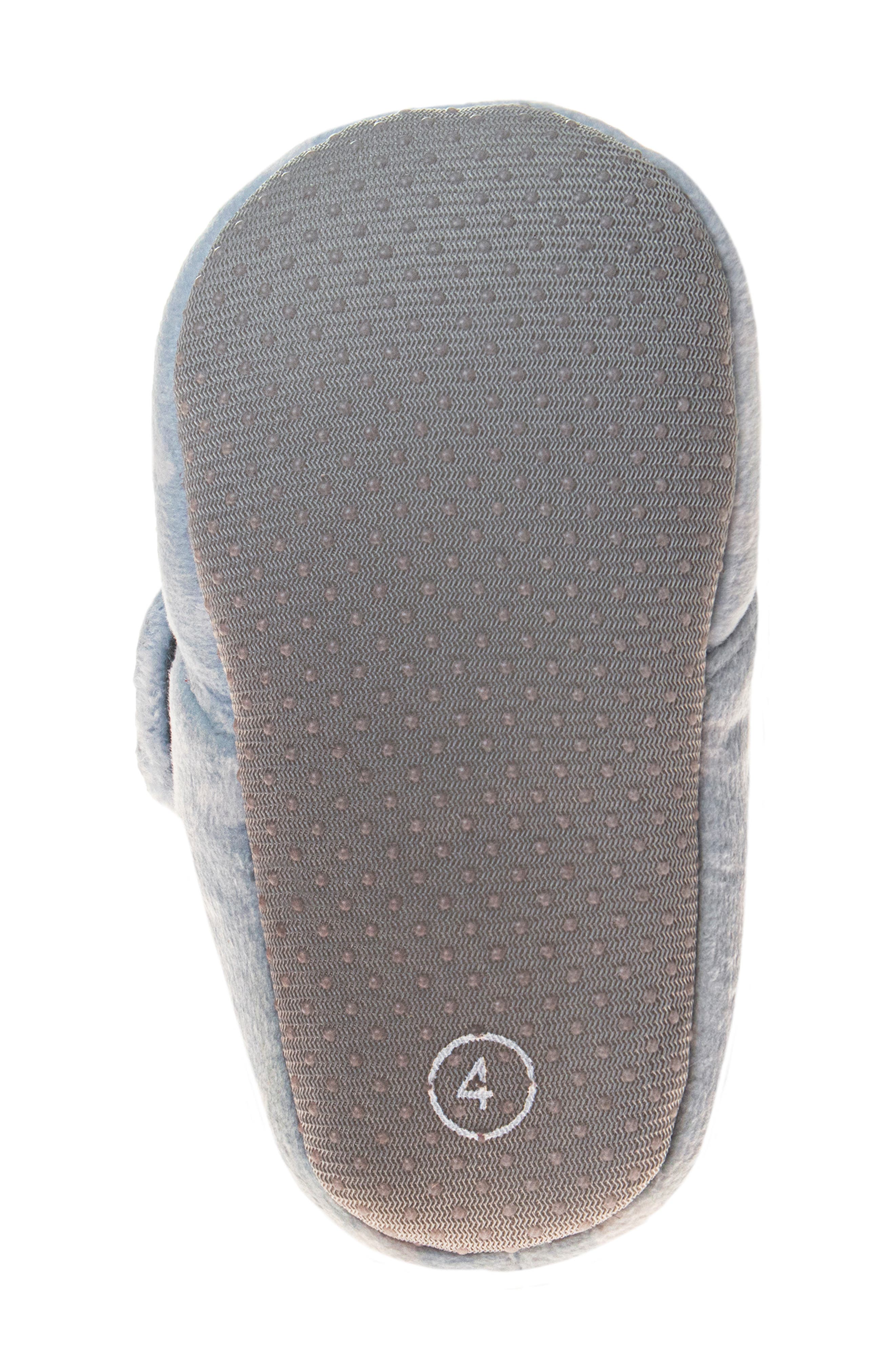 JOSMO Mickey Mouse Faux Fur Lined Bootie, Alternate, color, Light Blue