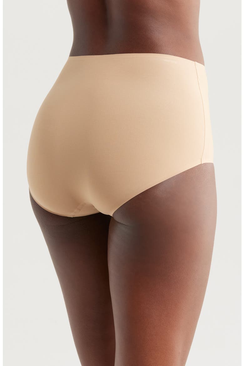 DreamSeam High Waist Shortie Briefs, Alternate, color, LATTE