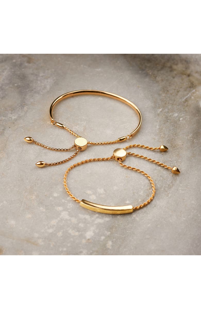 Monica Vinader Fiji Chain Bracelet, Alternate, color, Yellow Gold