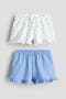 selected Light Blue/Floral