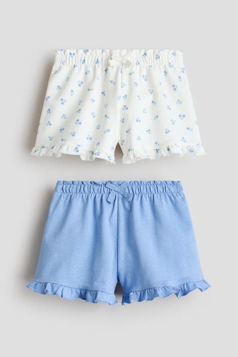 2-pack Frill-trimmed Sweatshorts
