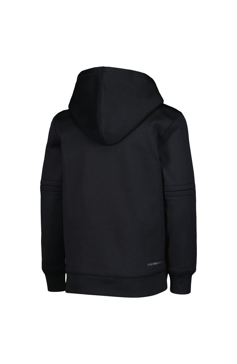 Nike Youth Nike Black Colorado Rockies Pregame Performance Pullover Hoodie, Alternate, color, 
