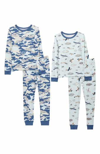 SLEEP ON IT Kids' 4-Piece Mix & Match Pajamas