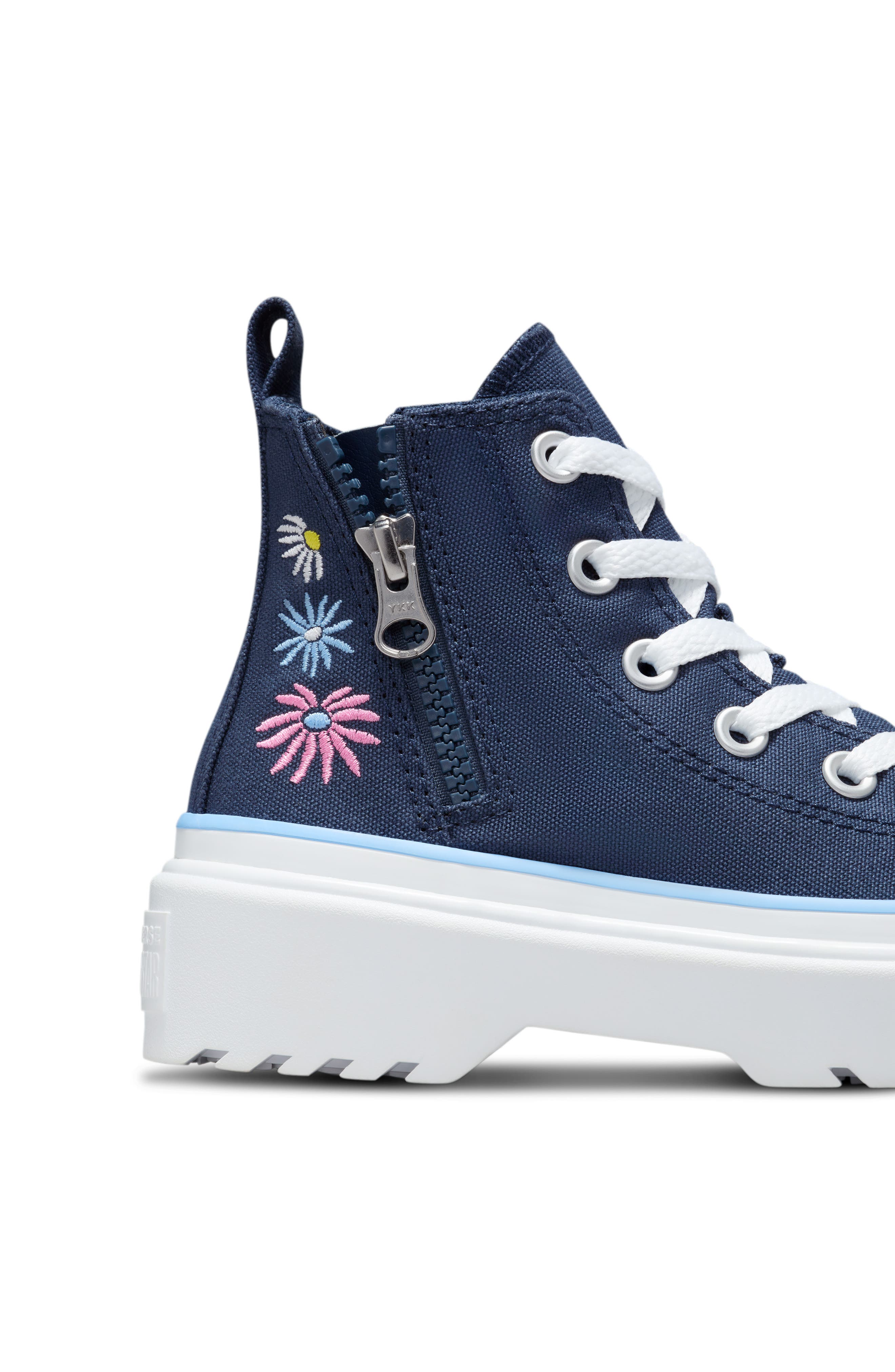 Converse Kids' Chuck Taylor<sup>®</sup> All Star<sup>®</sup> Lugged High Top Sneaker, Alternate, color, 