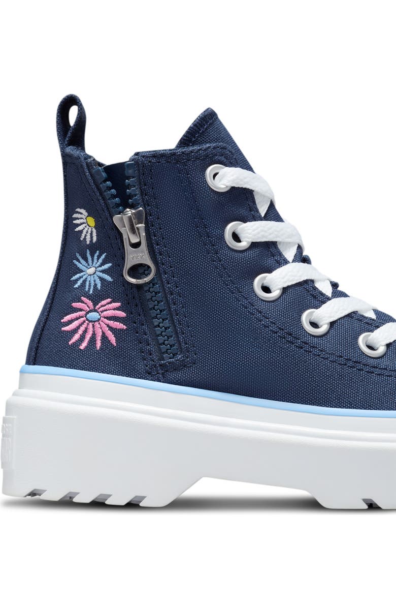 Converse Kids' Chuck Taylor<sup>®</sup> All Star<sup>®</sup> Lugged High Top Sneaker, Alternate, color,