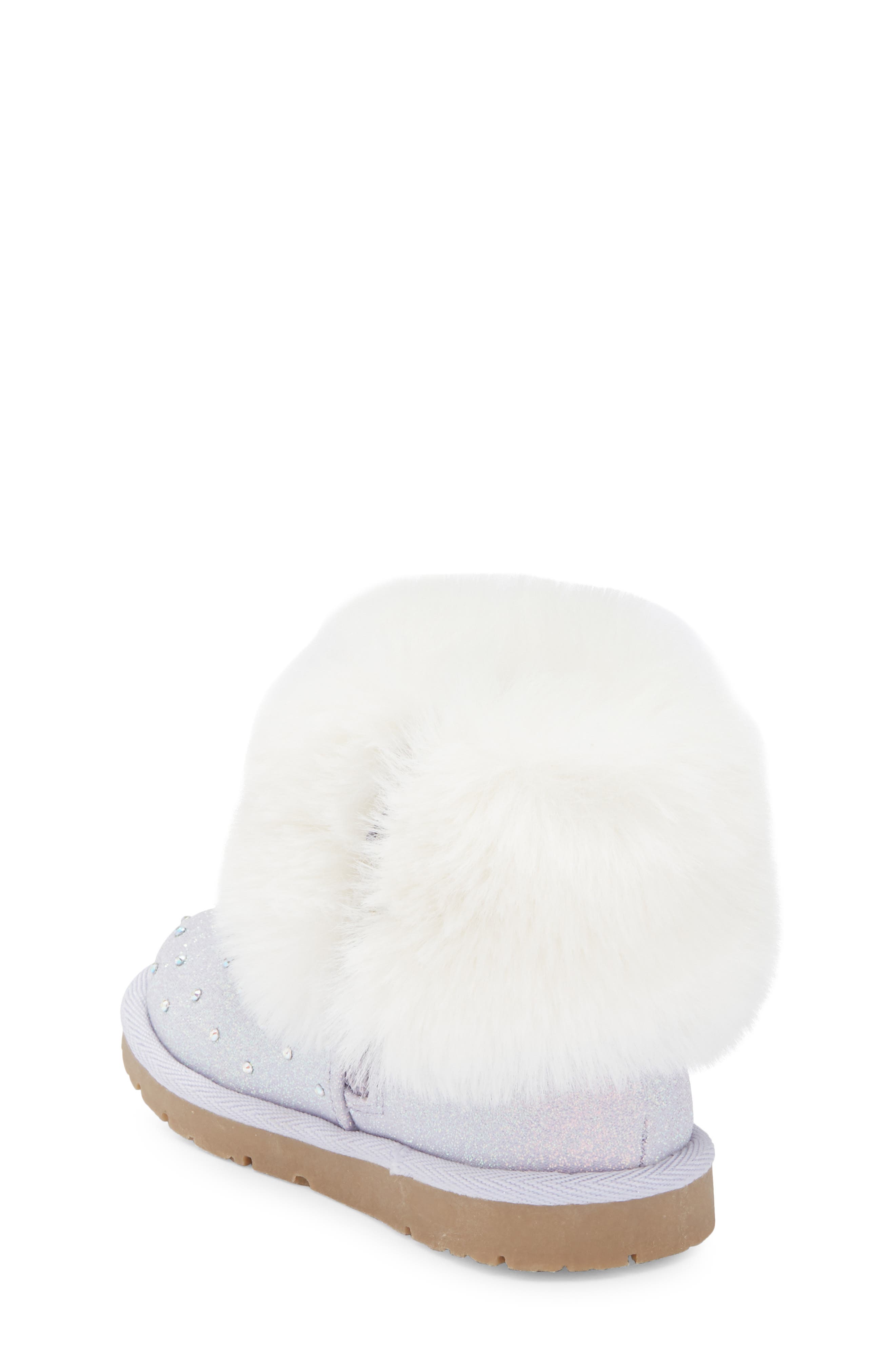 Harper Canyon Kids' Elias Faux Fur Rhinestone Bootie, Alternate, color, Purple