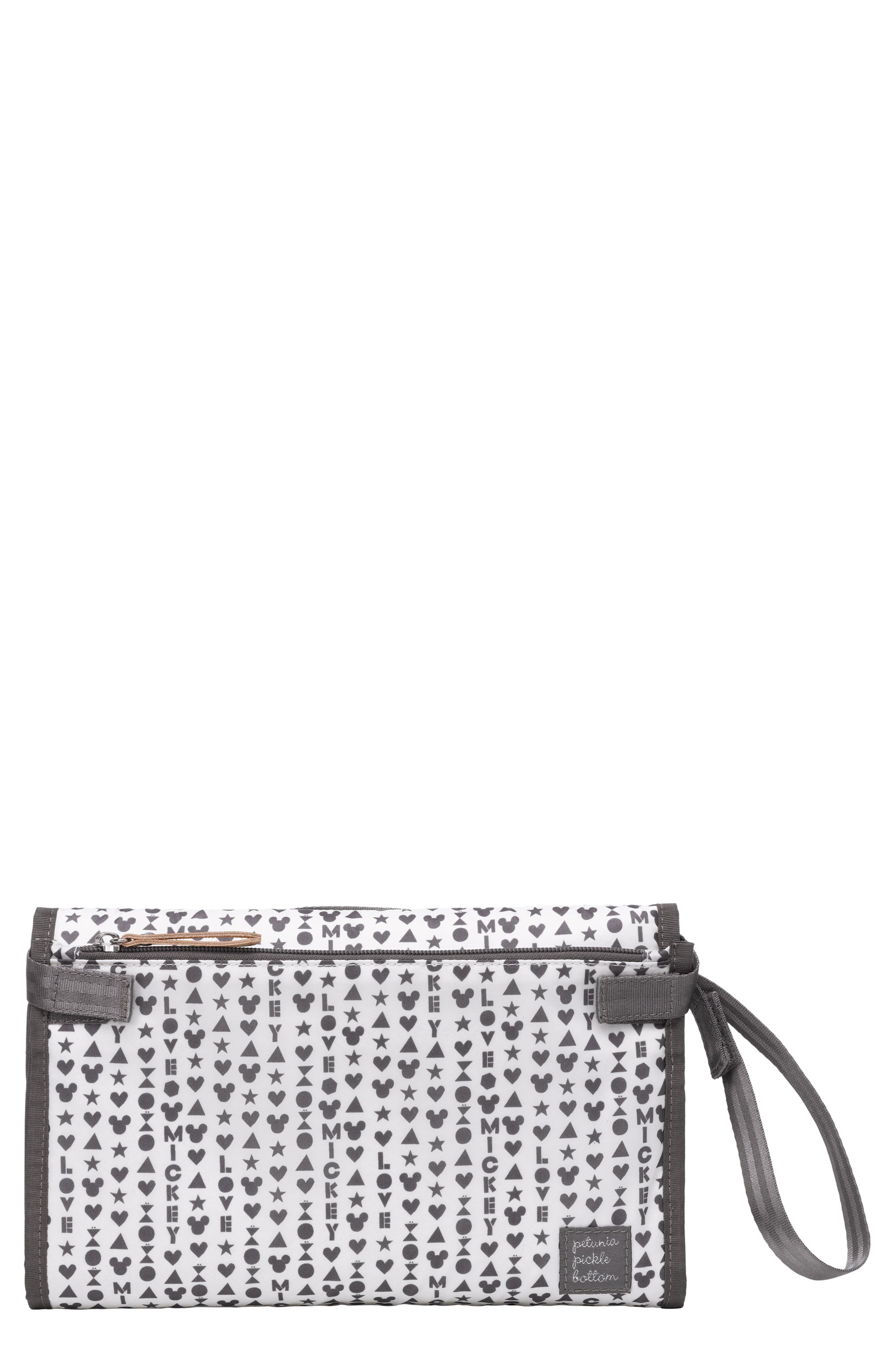 Petunia Pickle Bottom x Disney Nimble Diaper Changing Pad Clutch, Main, color, 