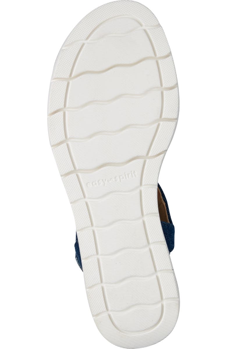 Easy Spirit Edythe Wedge Sandal, Alternate, color, Dark Blue